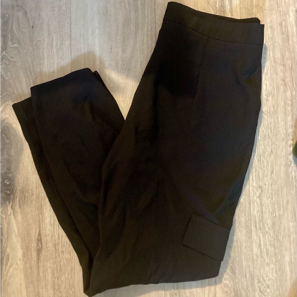 NWT Black Women’s Stretch Cargo Pants